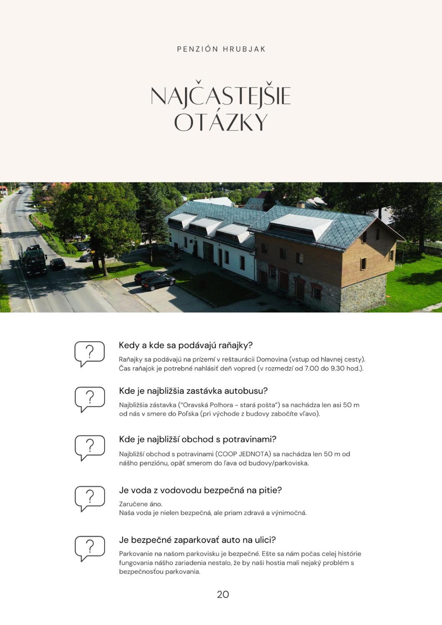 Penzion Hrubjak Oravská Polhora 외부 사진